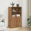 VidaXL Highboard Artisan Oak 60x35.5x103.5 Cm Engineered Wood, Cabinet, Storage Cabinet, Highboard, Cabinet 857148
