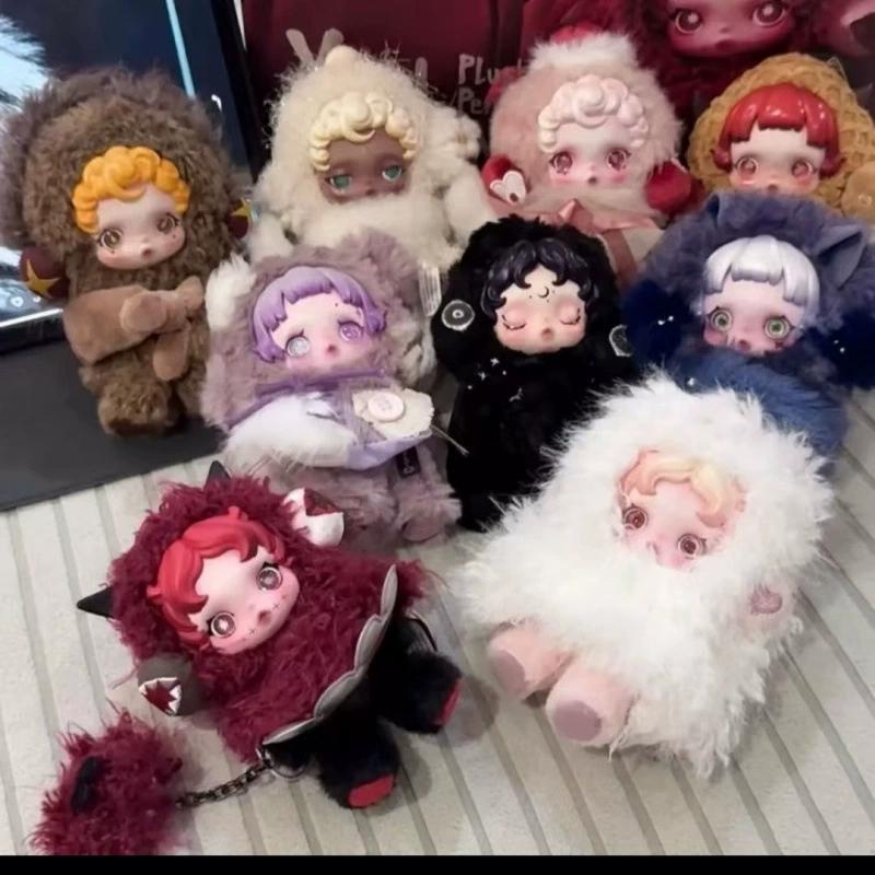 3.0 Skullpanda Blind Box Кукла Skull Panda из винила Мультяшный Коллекционируй Украшения Мистери Бокс Подарки для ребенка