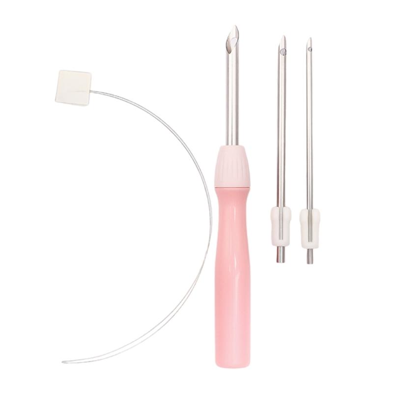 Регулируемый набор инструментов для вышивания пуансонной иглой, ручка для вышивания, наборы пуансонных игл, инструмент для рукоделия для украшения поделок