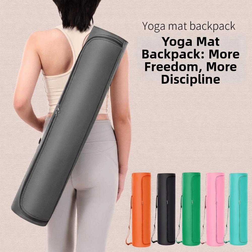 Large Capacity Yoga Mat Bag Adjustable Strap Pilates Mat Backpack Gym Mat Cover Sports