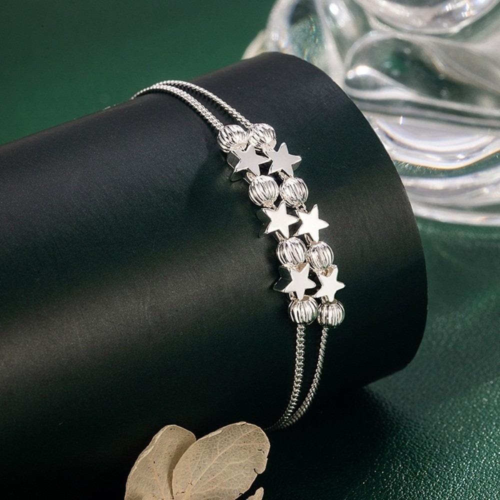 Luxury Star Bracelet Gold/Silver Charm Bracelet Fashion Women Bracelet