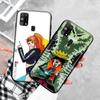 Черный чехол для Xiaomi Poco X6 X4 M5 M6 F5 F6 C65 C55 C50 C51 C40 Pro Redmi 14C A3X 13C 12C 11T 10A 9C Note 7 6 8A Plus D-39 One Piece Anime
