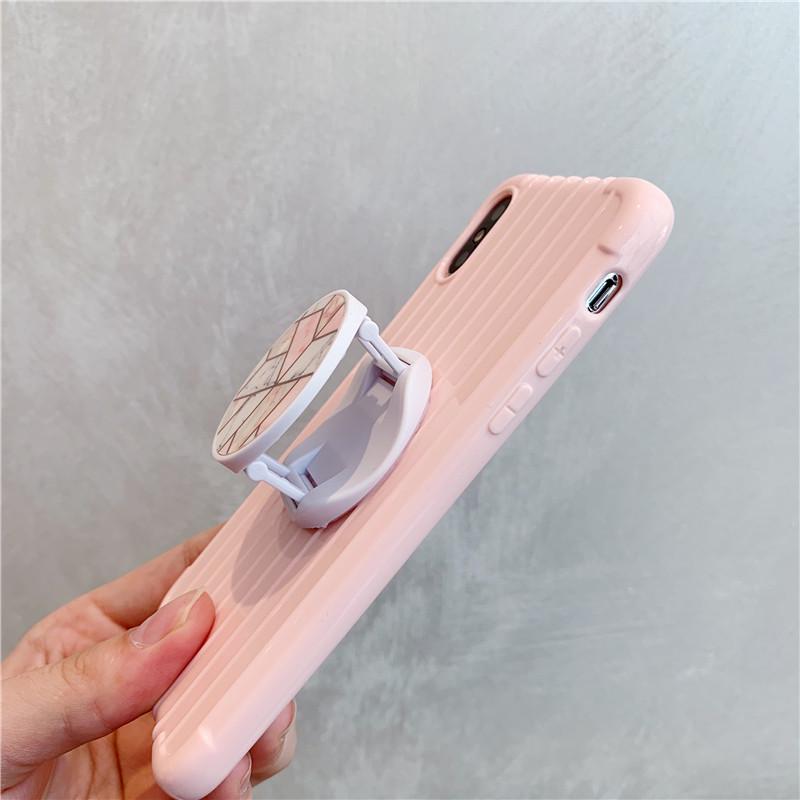 Подушка безопасности для мобильного телефона, складная подставка для защиты от падения, Iphone Huawei Samsung, стяжной кронштейн, кольцо на палец