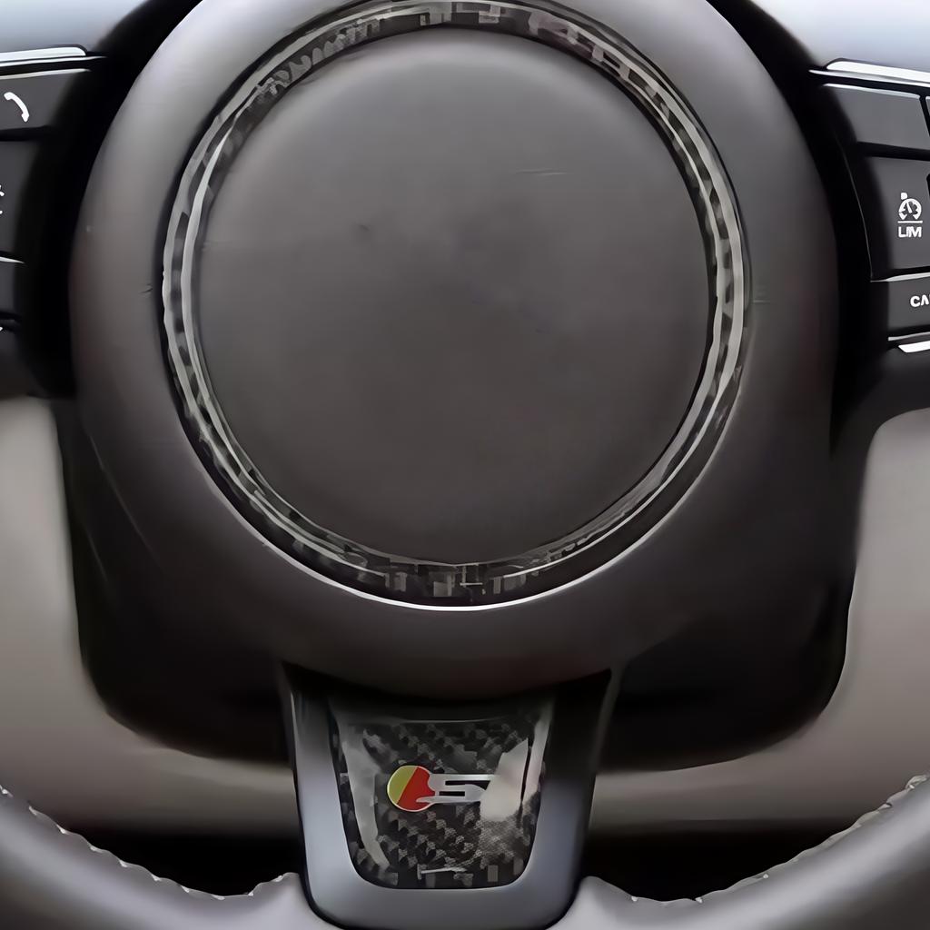 1 шт. Логотип S/R Эмблема на рулевое колесо автомобиля Значок Наклейка Украшение Декаль для XK X Type F Pace I-pace XJL S-Type F-Type XJ XF XE E-pace XJS