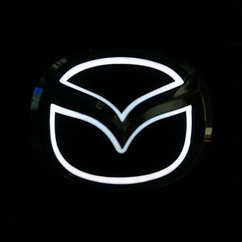 2025 Горячий Авто Стайлинг Светодиодный Задний Значок Свет Наклейка для Mazda Логотип 2 3 6 CX7 8 CX5 MX5 323 Аксессуары Авто 5D Наклейка на Задний Значок L