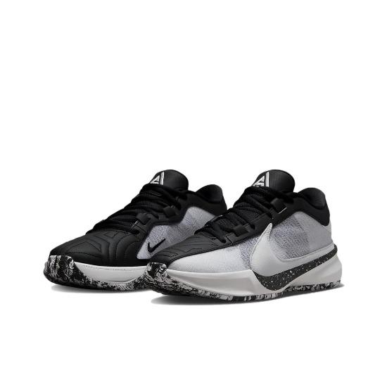 Nike Баскетбольные кроссовки Freak 5 Low Top Мужские Черно-белые DX4996-101