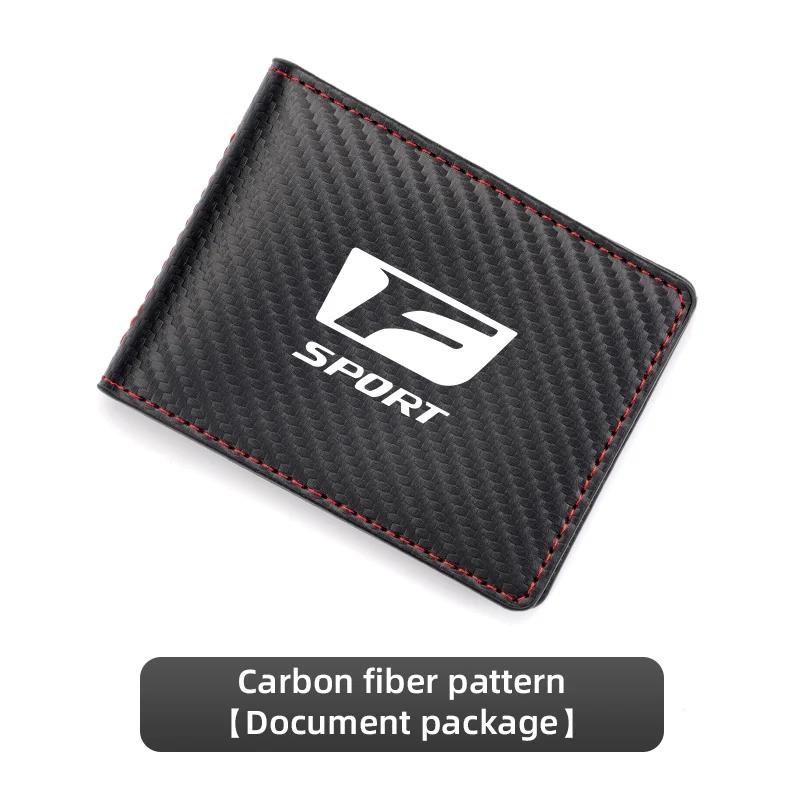 Car Driver License Cover Suede Wallet Card Storage Bag For Lexus IS200 UX250h Ct200h ES300h NX300h RX400h ES350 GX470 IS250 LS