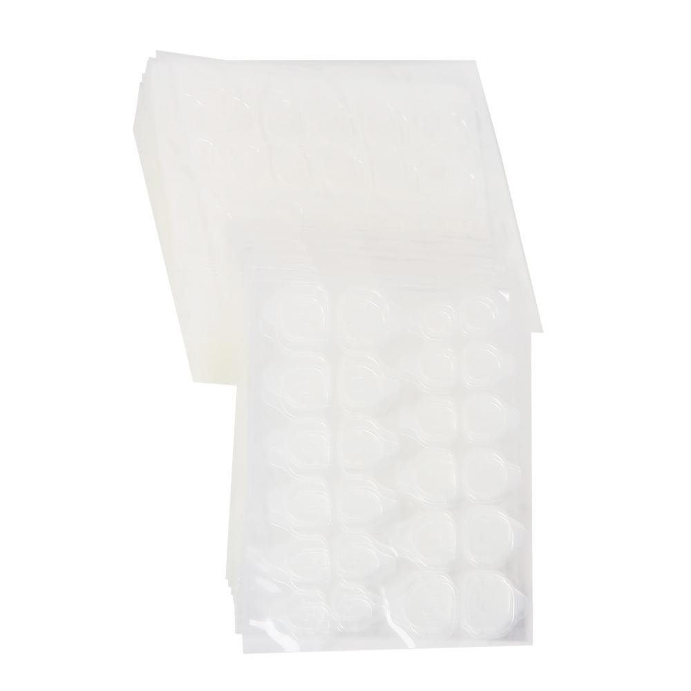 50pcs Waterproof Fake Nail Adhesive Tabs Daily Nail Art Quick Application