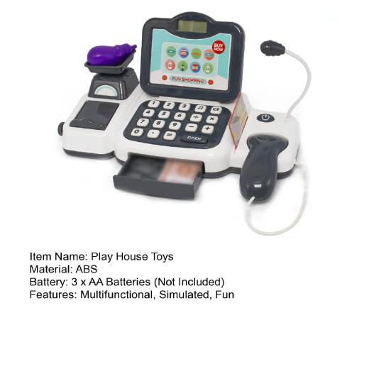 1 набор игрушек-симуляторов, богатые аксессуары, имитирующие процесс оформления заказа, реальный опыт покупок, прекрасная ролевая игра, кассовый аппарат, детский подарок