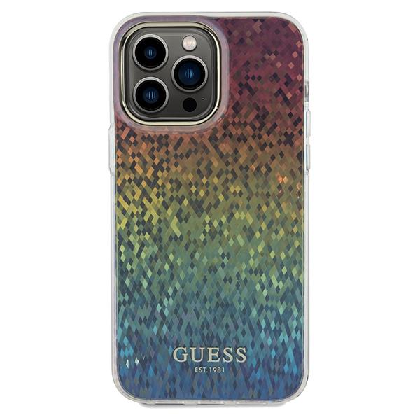 Guess Guhcp13Xhdecmi Iphone 13 Pro Max 6.7 Wielokolorowy Hardcase Iml Faceted Mirror Disco Iridescent