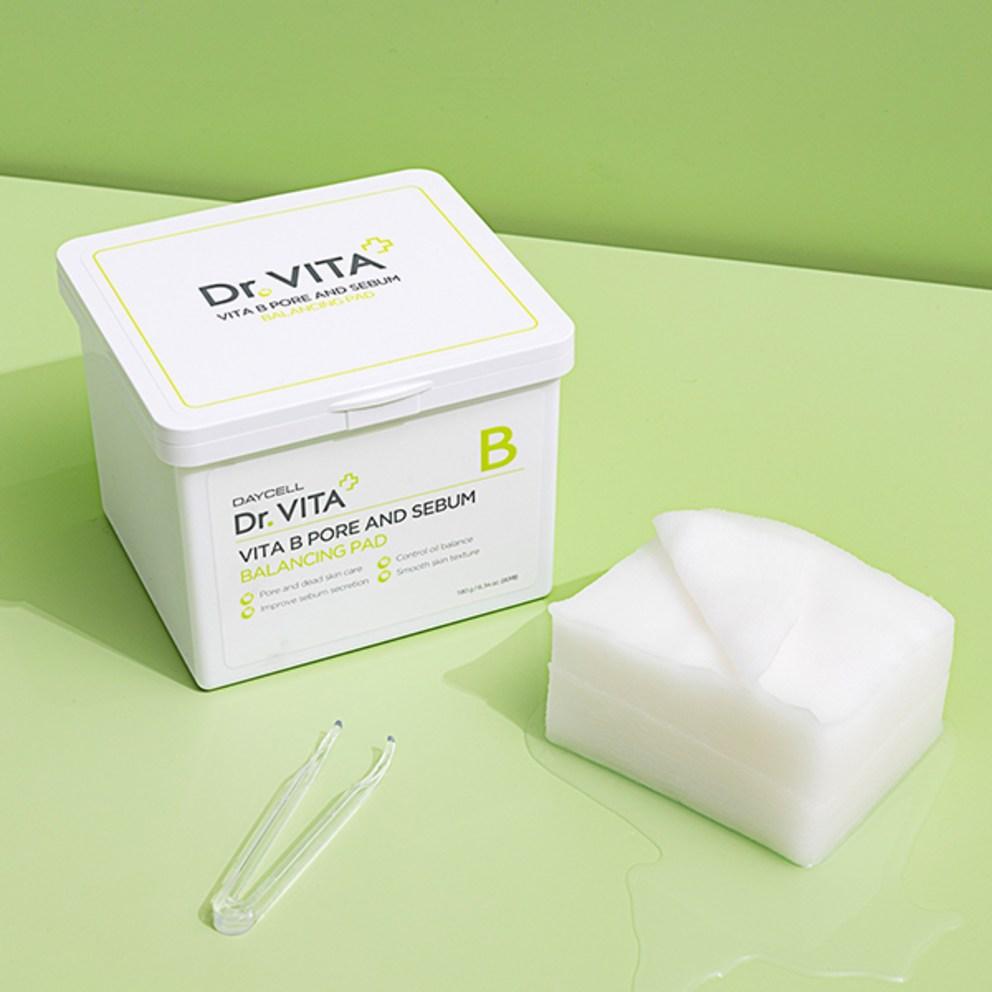 Dr.Vita Vita B Пэды для баланса пор и кожного сала 180 г, 80 шт.