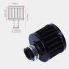 2pcs Vent Air Filter Cover Breather Filter Air Intake Crankcase Vent Valve 12mm/0.47" 2 Pack