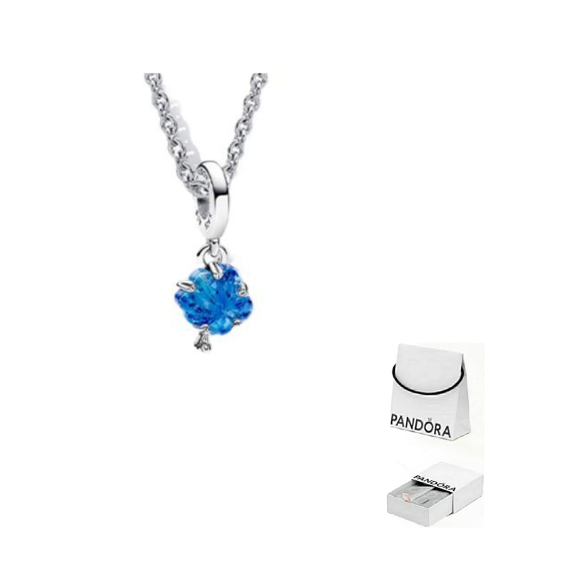 Pandora 925 Sterling Silver Glass Necklaces Women's ZT2669