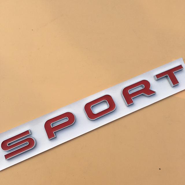 Значок на багажник автомобиля для HSE Sport Emblem Letters Discovery 3 4 HSE SDV6 SDV8 SI4 с наддувом, наклейка с логотипом, аксессуары
