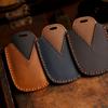 New Premium Cowhide Car Key Cover for Hongqi HS5, New H9, and HS7 Models