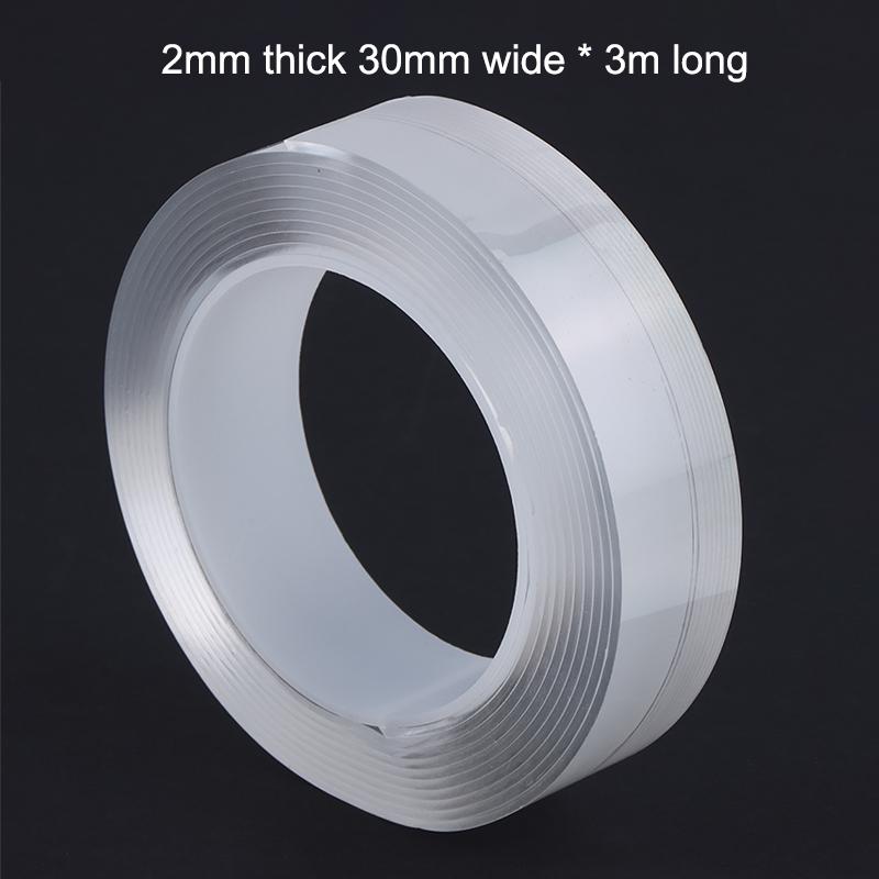 Нано Лента Супер Прочная Двусторонняя Лента Экстра Сильный Клей Нескользящая Лента Водонепроницаемая Прозрачная Лента Для Кухни Ванной