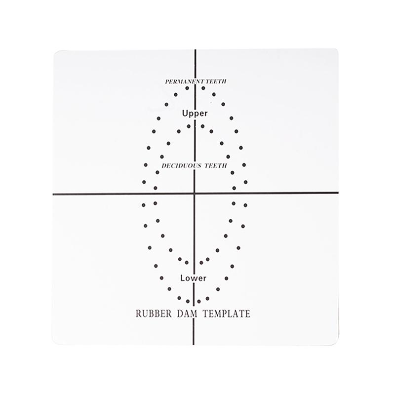 Стоматологическая резиновая прокладка для коффердама, шаблон для позиционирования барьера, инструмент для зуботехнической лаборатории