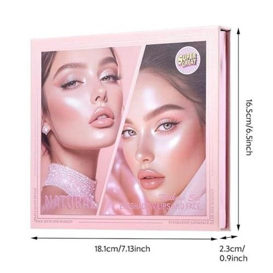 Палетка теней для макияжа 24 цвета North Meiji Cosmetic - Женщины Девушки Подростки Хэллоуин Вечеринка Путешествия Повседневное использование