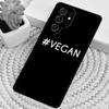 Чехол для телефона TPU 'The Vegan Life' для Samsung Galaxy note 10 pro S26 S25 S24 S23 S22 Ultra Plus S21 FE S20 Ударопрочный чехол