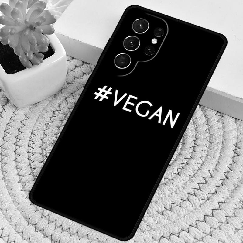 Чехол для телефона TPU 'The Vegan Life' для Samsung Galaxy note 10 pro S26 S25 S24 S23 S22 Ultra Plus S21 FE S20 Ударопрочный чехол