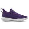 Under Armour Curry 7 Team Purple White Sneakers 3023838-501
