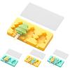 Kids Cartoon Shape Popsicle Molds Food-Grade Silicone Reusable Sticks Non-Stick Design Easy Release Ice Cream Mold