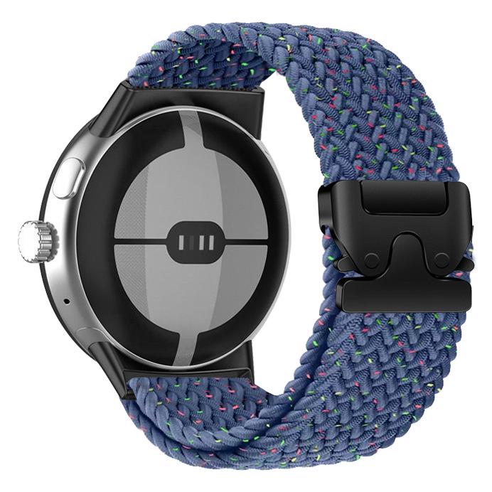 Плетеный нейлоновый ремешок для часов Paracord для Google 41MM/45MM