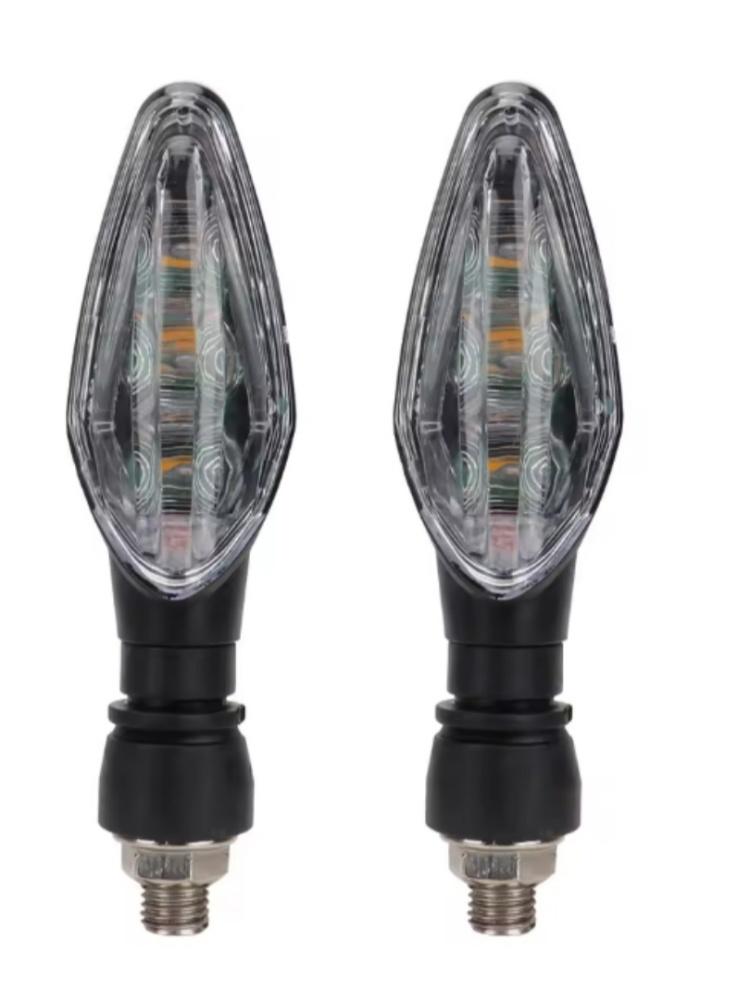 Мотоциклетный указатель поворота Янтарный индикатор Универсальный Водонепроницаемый Мотоцикл Скутер Предупреждение Задние Задние Фонари Ходовой Огонь Доступ