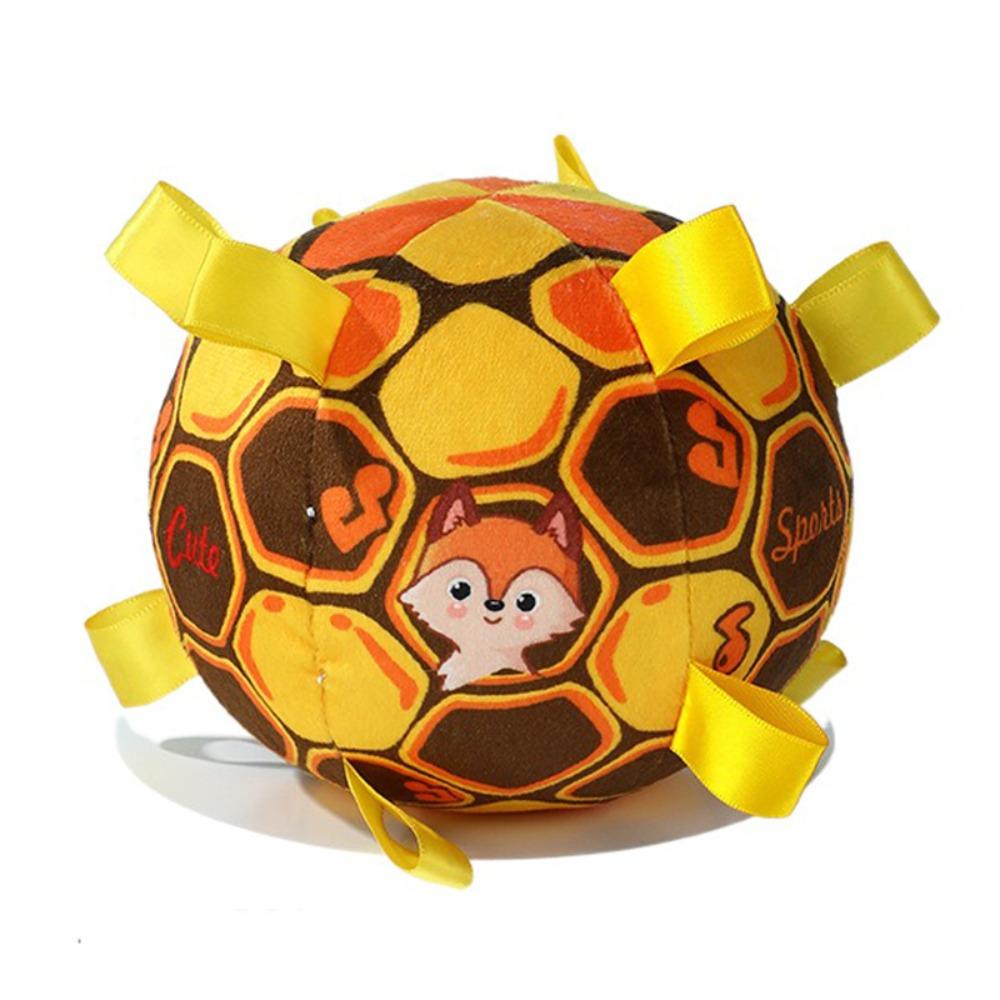 Bite Resistant Handle Dog Toys Plush Dog Squeak Ball Toys Funny Dog Chewing Ball Pet Supplies