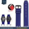 Спортивный Силиконовый Каучук Для Tissot Racing Серии T115417A Специальный Двухпазовый Ремешок Для Часов T115.427 Мужские Часы Браслет