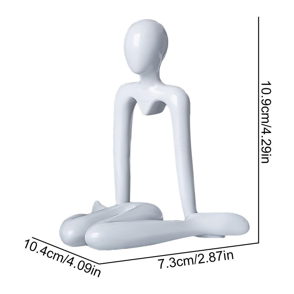 Мыслитель Абстрактные Статуи Скульптуры Фигурка Гостиная Домашний Декор Настольные Украшения