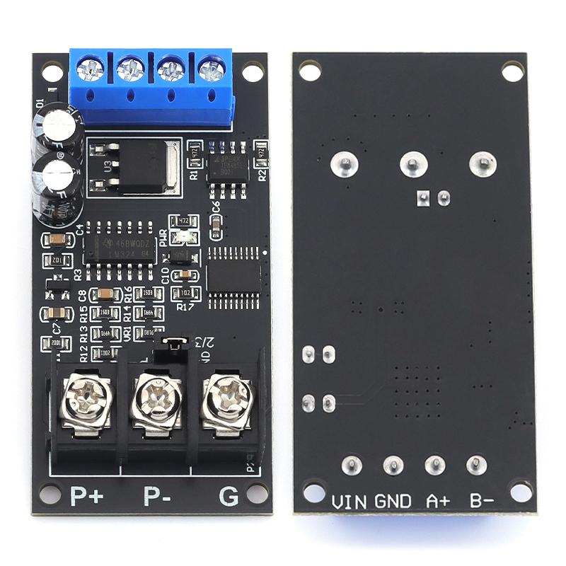 PT100/RTD/Thermocouple Temperature Transmitter Module with RS485 MODBUS RTU Interface, Wide Voltage DC 8-25V