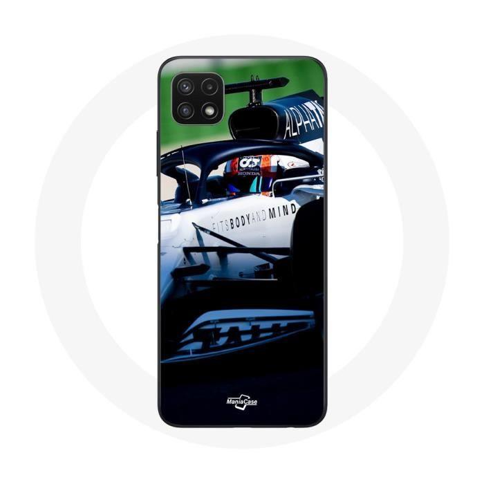 Case for Samsung Galaxy A22 5G Formula 1 Pierre Gasly F1 Driver White