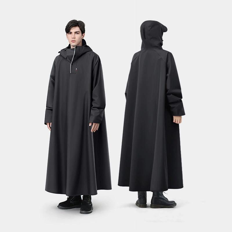 1 шт. Взрослый водонепроницаемый дождевик для мужчин и женщин, цельный утолщенный дождевой плащ-пончо для электромобиля, мотоциклетный дождевик