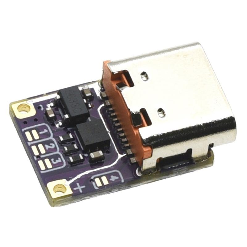 Эффективный модуль быстрой зарядки Type C PD3.0 PD3.1, активирующий напряжения Type-C, с регулируемым выходным напряжением от 5 В