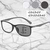 Retro Photochromic Reading Glasses Women Men Square Frame Progressive Multifocal Glasses Classic Ultralight Presbyopia +1.0+4.0