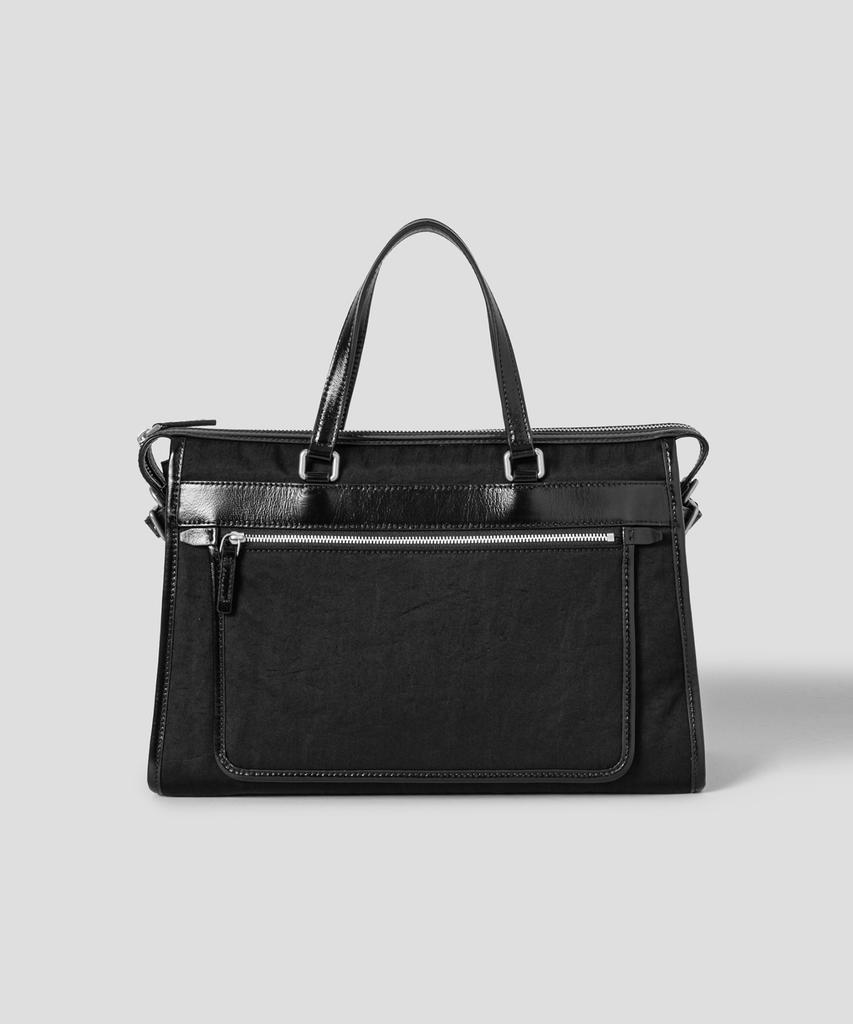 Beanpole Accessory Line Nylon Combination Tote Bag - Black