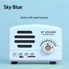 Retro Portable Bluetooth Speaker Retro Mini Portable Wireless Bluetooth Speaker Radio USB/TF Card Music Player Music Box