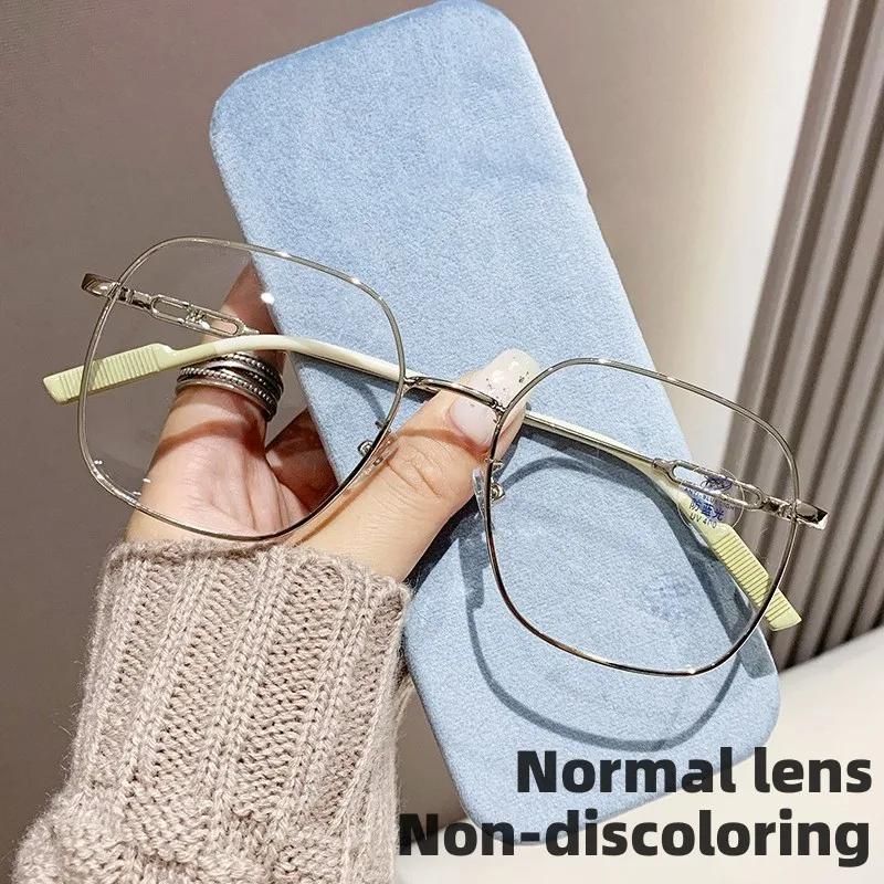 Роскошные фотохромные солнцезащитные очки для зрения минус Женские очки для защиты от синего света для близорукости Винтажные очки с диоптриями, меняющие цвет