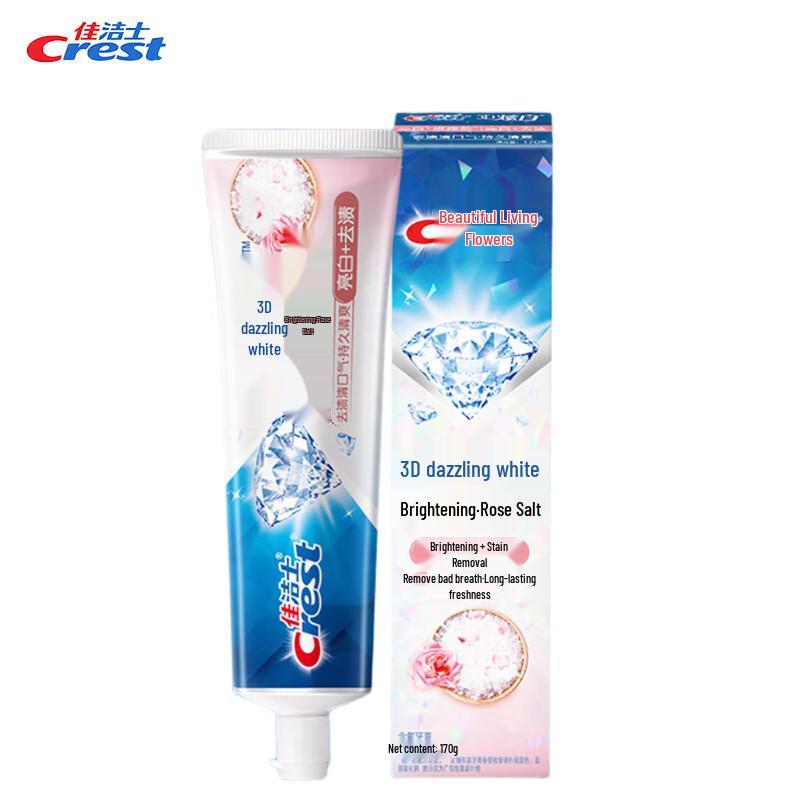Зубная паста Crest 3D White Розовая соль
