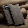 AutSpace-A01 Для Samsung Galaxy S25 S24 S23 S22 Ultra S20, Противоударный Магнитный Чехол-книжка из ПУ кожи с отделением для карт и подставкой
