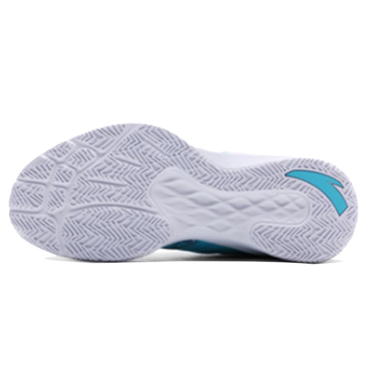 Anta Баскетбольные кроссовки Light Cavalry 2 из ткани, нескользящие, амортизирующие, износостойкие, низкие, мужские, кроссовки, цвет «озеро-синий» 11721303-4