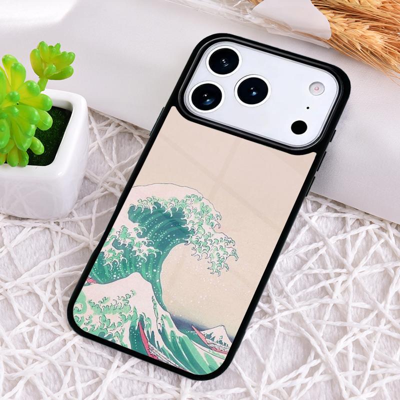 Большая волна у Канагавы Ударопрочный чехол для телефона для iPhone 17 Air 16e 15 11 12 14 13 Pro Max Обложка Coque