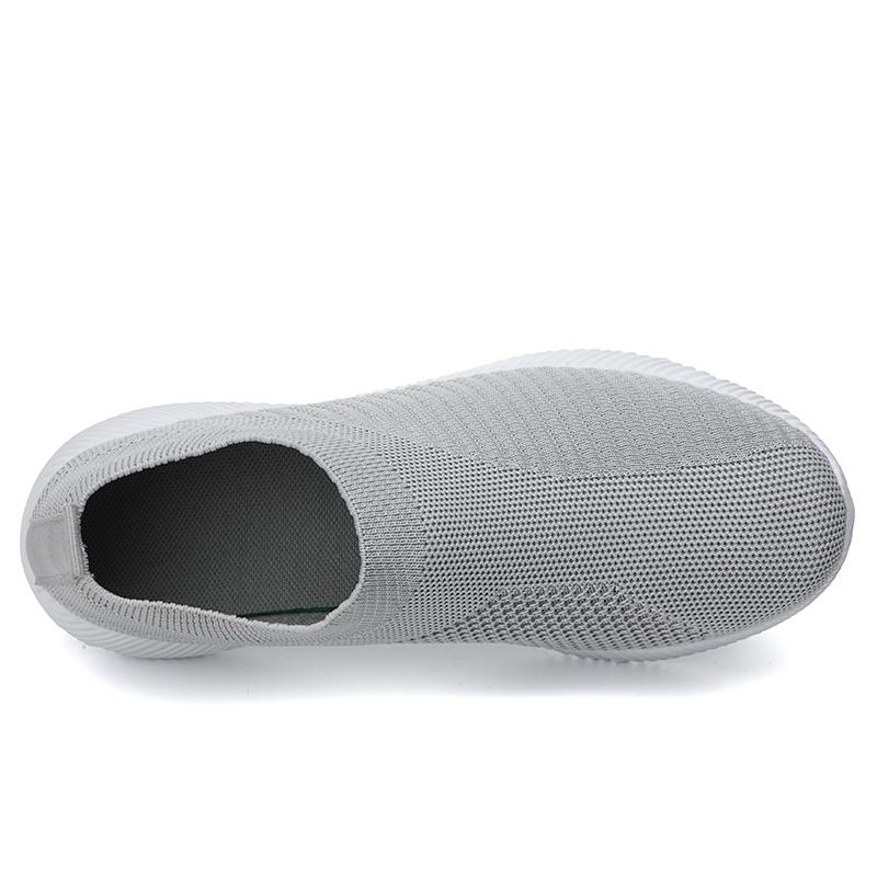 Comfortable Fit Women Vulcanized Shoes Athletic Shoes Slip On Flats Shoes Women Loafer Shoes Walking Flat Running Shoes