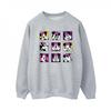 Womens/Ladies Minnie Mouse Squares Sweatshirt