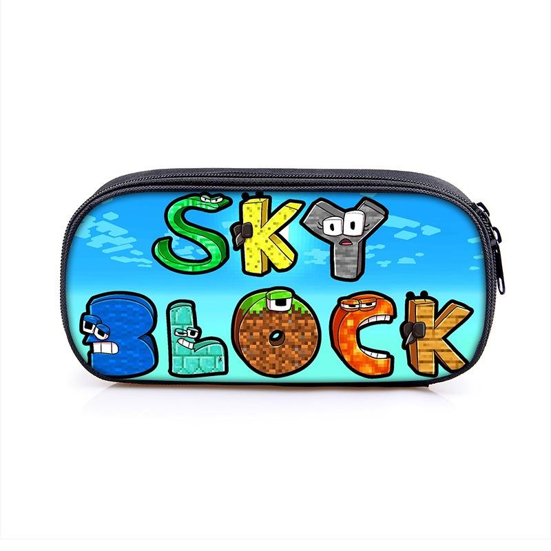 Пенал Alphabet Lore, большая вместимость, сумка-косметичка для студентов, подарок