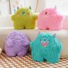Creative Little Monster Plush Toy Cartoon Big-eyed Monster Long-haired Doll Pillow Same Doll