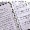 Writable A4 Size Music File, 30-Page Pockets, Holds Up To 60 Sheets, Foldable Music File, Perfect for Organizing and Storing Music Files, Choir Music,