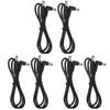 LIFKOME 6-Piece Effects Pedal DC Power Supply, Guitar Effects Pedal DC Cable, Effects Pedal Accessory, Patch Cable, DC Adapter Cord, Effects Pedal DC