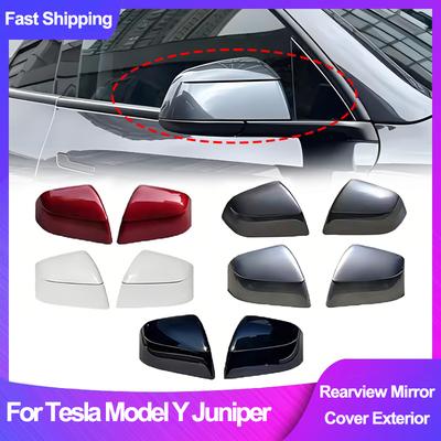 Для Tesla Model Y Juniper -2026 Накладка на боковое зеркало Заглушка зеркала заднего вида Корпус Защитная накладка на зеркало двери Аксессуары